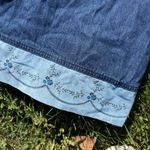 VTG Denim Midi Dress Blue Size L Photo 2