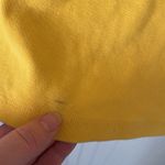 Rafaella Bright Yellow Short Sleeve T-Shirt With Metal Detail | Size XL Photo 4