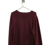 Hilary Radley Red Long Sleeve Crewneck Pullover Layered 2fer Sweater Size XXL Photo 2