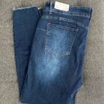 NEW Honey and Bristle premium denim skinny high rise Push Up Frayed Hem Sz 24 Blue Photo 2