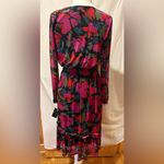 Kate & Lily floral print long sleeve dress NWT women’s size 6 Black Photo 1