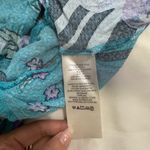 Free People Hot Tropics Tank Top M Floral Print Halter Blue Boho Chic/XS Photo 5