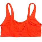 Vitamin A  NWT Sienna EcoRib Bikini Top in Scarlet Red Resort Wear Vacation Beach Photo 2