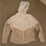 Nike Women's Utility Jacket in White and Tan Photo 0