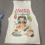 Melanie Martinez Tank Top Medium Flawed Pity Party White Photo 0