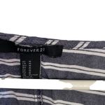 Forever 21  long sleeve short romper medium black white Photo 4