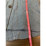 Mill Valley Clothing Company Swing Sail Shirt Womens Small Linen Blend Lagenlook Blue Photo 10