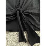 You And Me And The Dog Graphic Tshirt Womens XXL Black Tie Front Short Sleeve T Photo 1