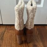 Charles David  Nella Leather Boots with Faux Sherling Cuff size 6 New without Box Photo 3