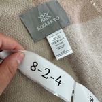 SOIA & KYO Cardigan Womens One Size Pink Mirel Fringe Knit Sweater Scarfigan Photo 2