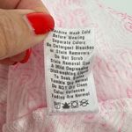 Fresh Produce  Dalia Pink Paisley Print 3/4 Sleeve Cotton Dress Pockets USA Photo 6