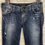 Silver Jeans Silver Frances Distressed Bootcut Jeans Photo 1