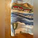 Liz Claiborne LizWear Shirt Top Vintage 90s Coastal California Santa Monica Pier Photo 5