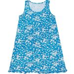 Draper James Ruffle Nightie Women L-XL Bluebell Sleep Dress Sleepwear Lounge NEW Photo 1