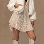 Anthropologie By Smocked Bomber Jacket Photo 0