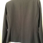 T Tahari New  Women's pinstriped Black Blazer size 6 NWT Zoe jacket Photo 6
