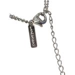 Lane Bryant Silver Tone Y Necklace Rhinestone Stations Long Layered Dainty Adj Photo 4