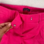 Willi Smith Willi Smith Womens Pants Size 2 Pink Stretch Mid Rise Slim Leg Cropped Pockets Photo 5