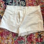 Hudson Jeans White Jean Shorts Photo 1