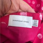 Significant Other Revolve Grande Pink Polka Dot Cocktail Dress Sz 10 Photo 6