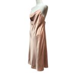 Show Me Your Mumu Verona Cowl Dress Rose Gold Luxe Satin XXL Photo 3