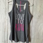 Danskin Women’s Active Athletic Racerback Sporty Workout Tank Sz L 12-14 Photo 1