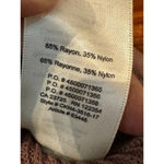 Wilfred S Brown long sleeve knit scalloped hem crop top stretch fitted Photo 4