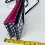 Liz Claiborne  KATHIA CROSSBODY Navy/White Gingham Photo 14