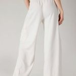 Athleta XL Retroterry Wide Leg Cargo Pant Magnolia White Photo 4