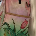 Anna Anuschka Pink Floral Bag Photo 1