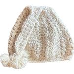Novica Handmade 100% Alpaca Wool Cream Hat Made in Peru Photo 0
