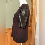 Michael Kors MICHAEL  Women's Puff-Sleeve T-Shirt, Brown, Medium Photo 2