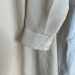 ASTR Revolve Small Cream Longsleeve Button Crochet Lace Front Dress Top Tunic Photo 2