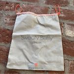 Sweaty Betty  LONDON 12" x 14" Grey Drawstring Dust Gym/Shoe Bag Exercise Yoga Photo 0