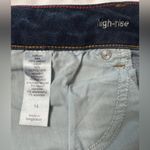 Maurice's EDGELY High Rise Rolled Hem 5 inch Denim Shorts ; Distressed; size 14 Photo 7