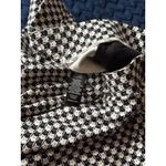 Betabrand Women's Yoga Dress Pants Black White Cat Check Stretch Pull On Sz S Photo 4