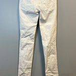 Tripp NYC Jeans White Knee Slit Jeans Sz 3/26 EUC Skinny Distressed Denim Photo 10