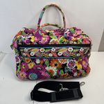 Vera Bradley  Weekender Traveler Bag Va Va Bloom Duffel Luggage Carry On Photo 1