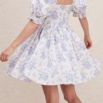 💕SELKIE💕 The Bed & Breakfast Kiera Dress ~ Blue Floral Print XXL Photo 1