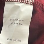 Allegra K New Burgundy Sleeveless Fit and Flare Dress Cocktail Stretch XS Photo 8