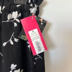 Xhilaration Y2K Black Floral Wide Leg Pants | small Photo 4