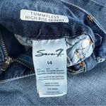 Seven7 jeans Tummyless High Rise Skinny stretchy womens 14 Photo 3