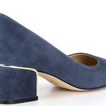 Michael Kors NEW  Lana Pump Navy Blue Suede Heels Photo 3