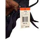 Tyr. One Piece Swimsuit Sz 34 Blue Solid Diamondfit-250 Hrs Performance UPF 50+ Photo 5