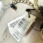 Chico's Centerstage navy and silver tone link necklace NWT Photo 5