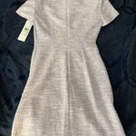 Calvin Klein Lavender Classy Tweed Dress Photo 8
