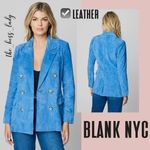 BLANK NYC  leather jacket blazer Photo 1