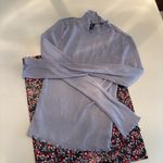H&M  ruffle top long sleeve purple Photo 1