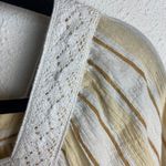 LC Lauren Conrad Lauren Conrad Size Large Top Peasant Milk Maid Prairie Netural Square Neck Boho Photo 8