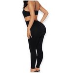 It Takes Nothing Cutout Seamless Jumpsuit Black Size M Photo 1